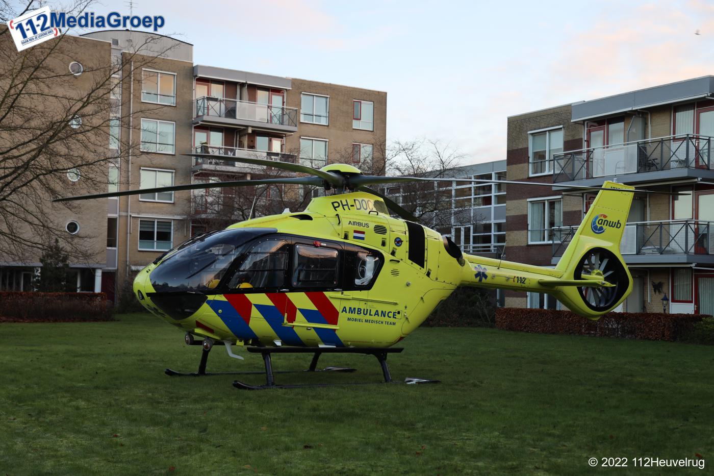 Traumahelikopter Ingezet Voor Medische Noodsituatie In Veenendaal ...